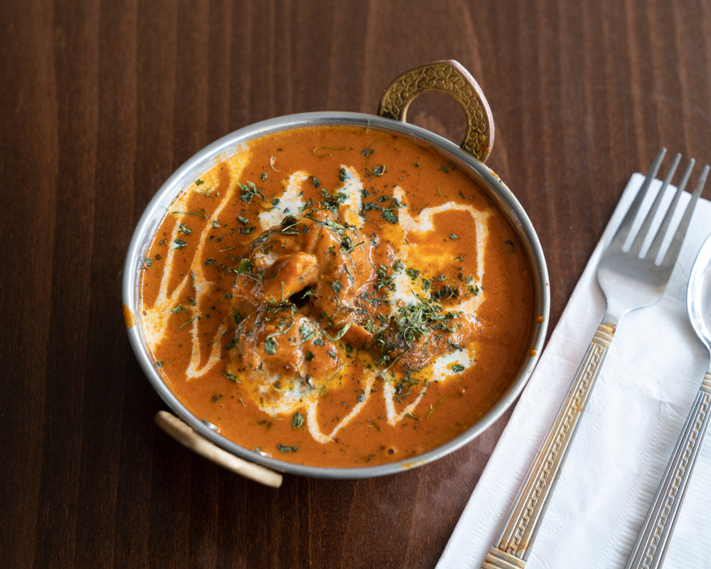 Curry and naan from Masala Pantry Deli