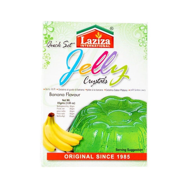 Laziza Banana Flavour Jelly Crystals
