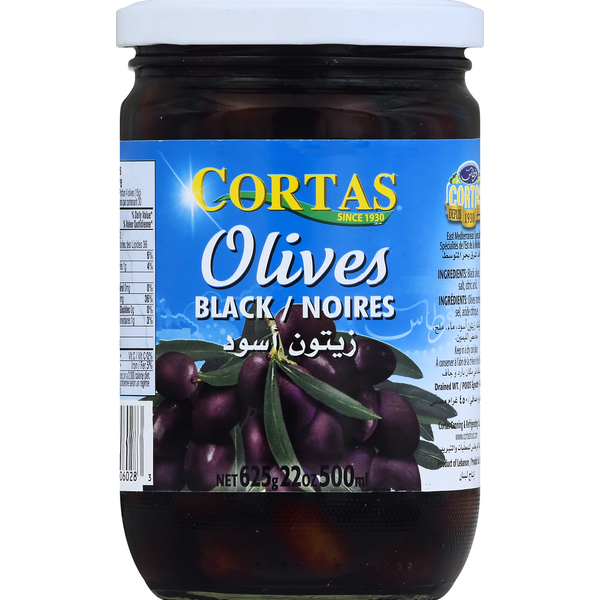 Cortas Olives, Black