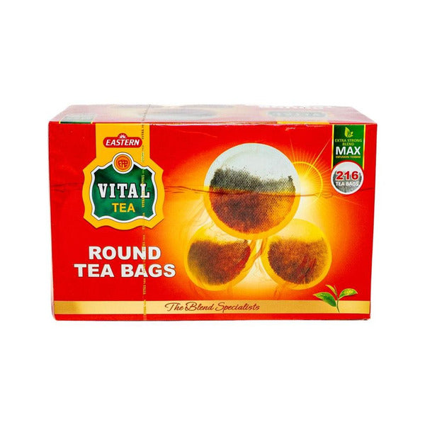 Vital Black Tea Round Tea Bags