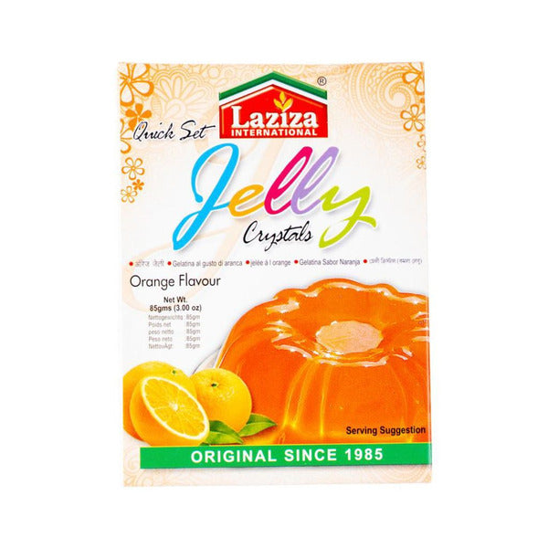 Laziza Orange Flavor Jelly Crystal