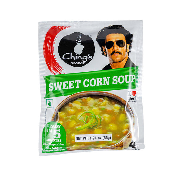 Ching's Sweet Corn Vegetable Soup