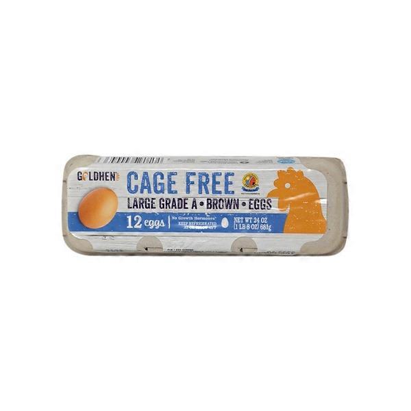 Goldhen Cage Free Large Grade A Brown Eggs