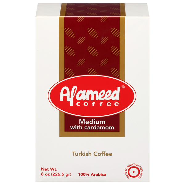 Al Ameed Turkish Medium Coffee with Cardamom