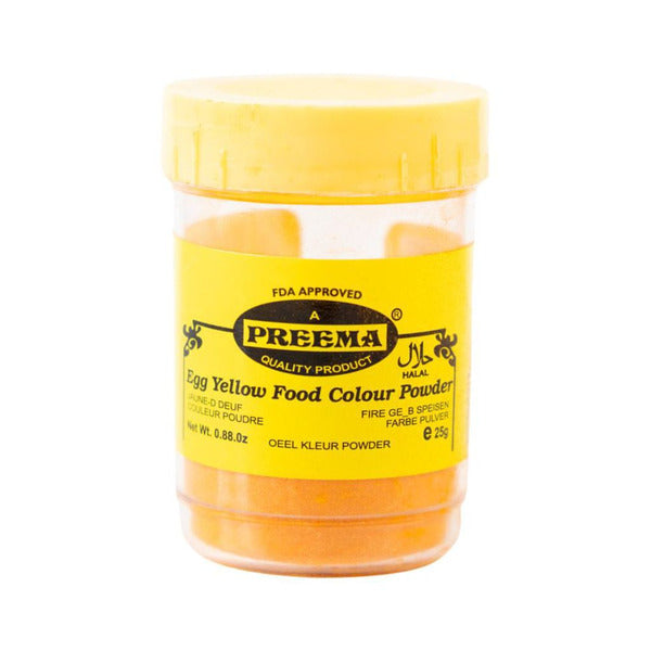 Preema Deep Yellow Food Color Powder