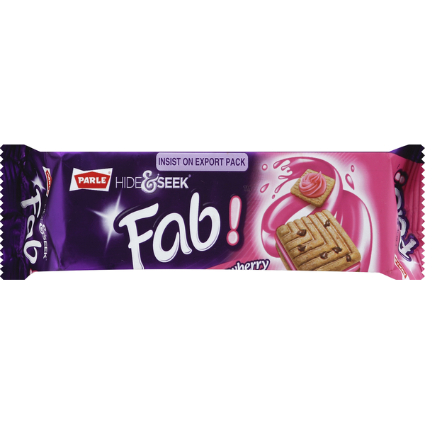 Parle Cookies, Sandwich, Strawberry, Hide & Seek Fab!
