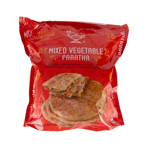Deep Mixed Vegetable Paratha