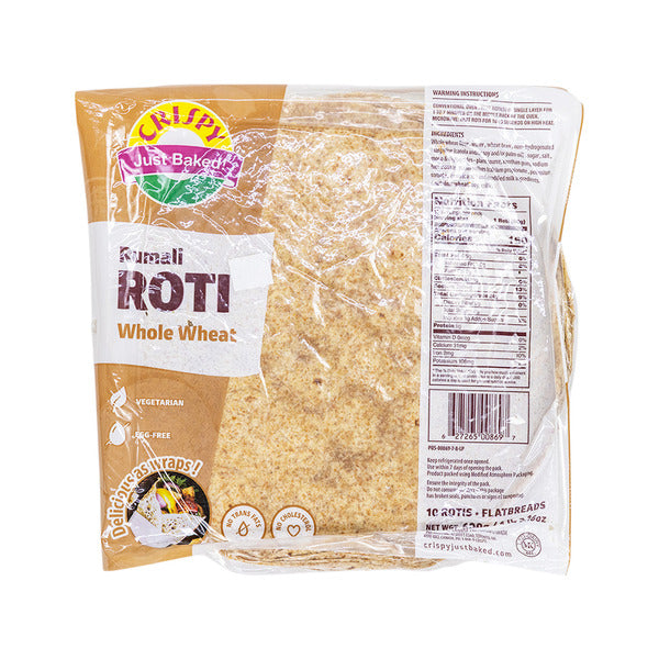 Crispy Whole Wheat Rumali Roti