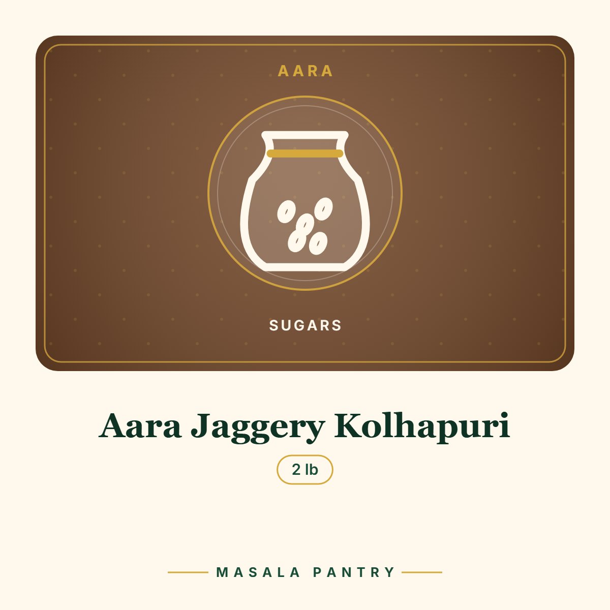 Aara Jaggery Kolhapuri