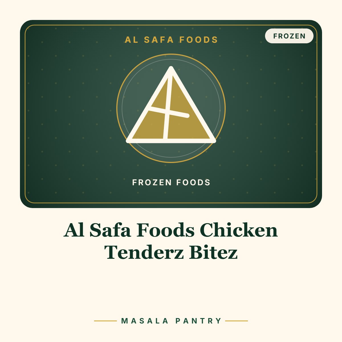 Al Safa Foods Chicken Tenderz Bitez