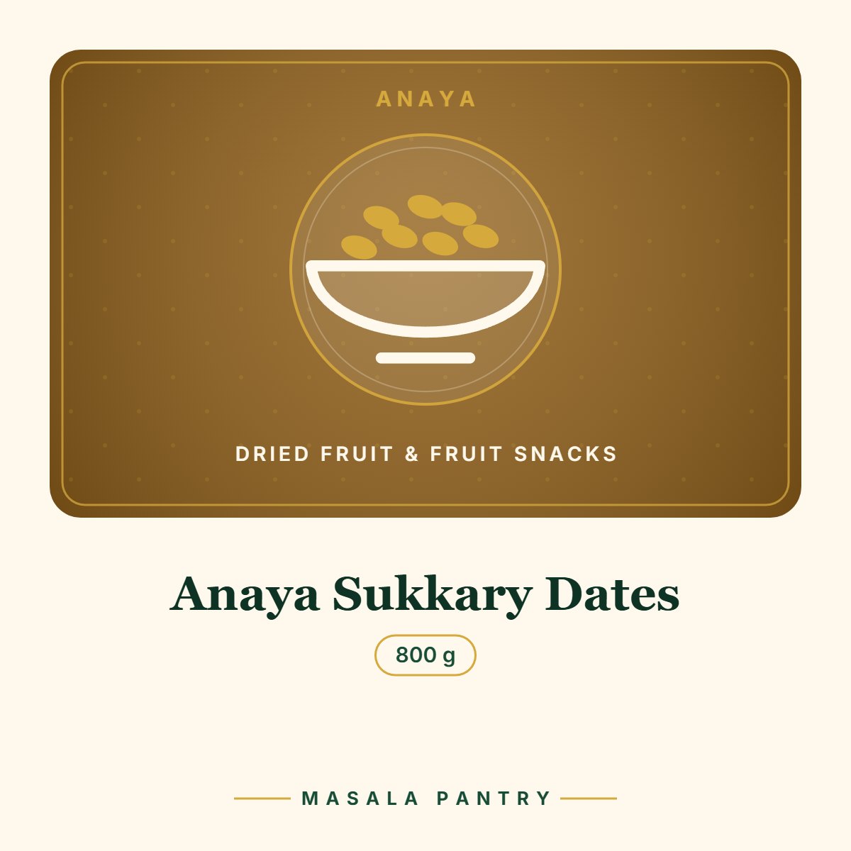 Anaya Sukkary Dates