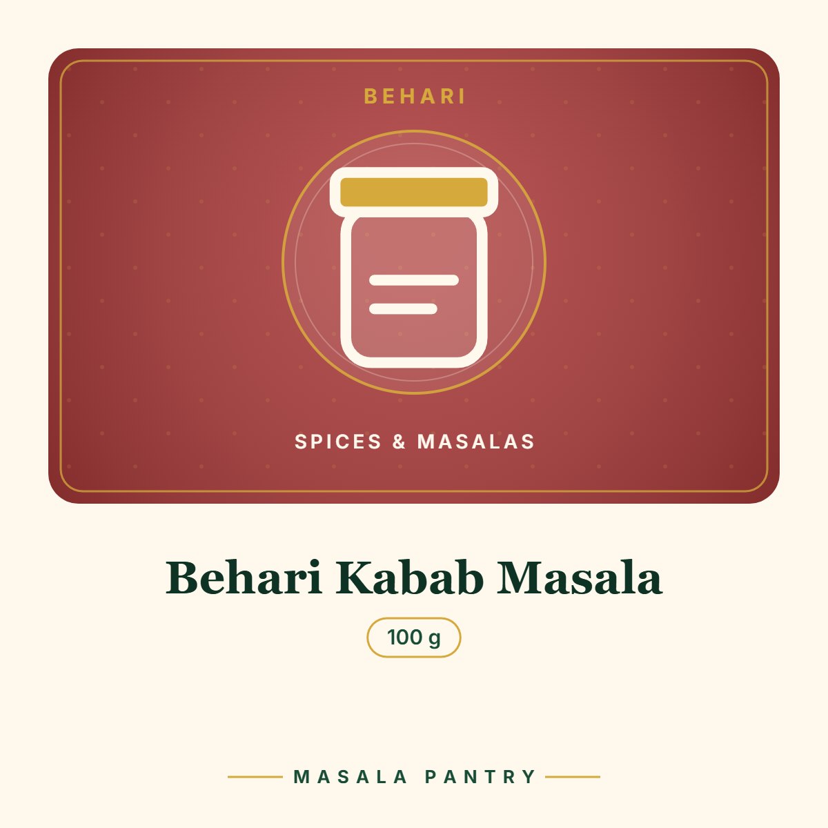 Behari Kabab Masala