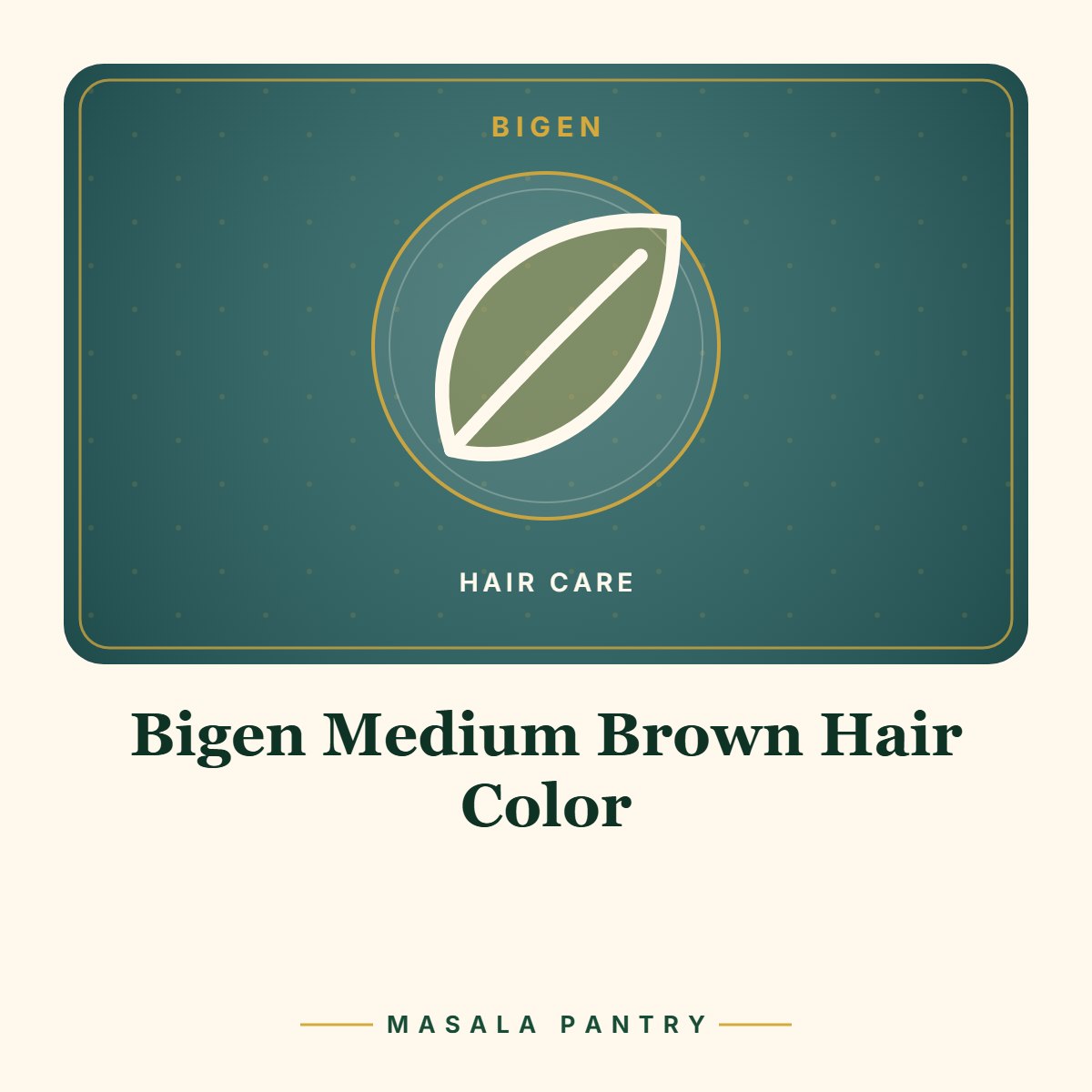Bigen Medium Brown Hair Color
