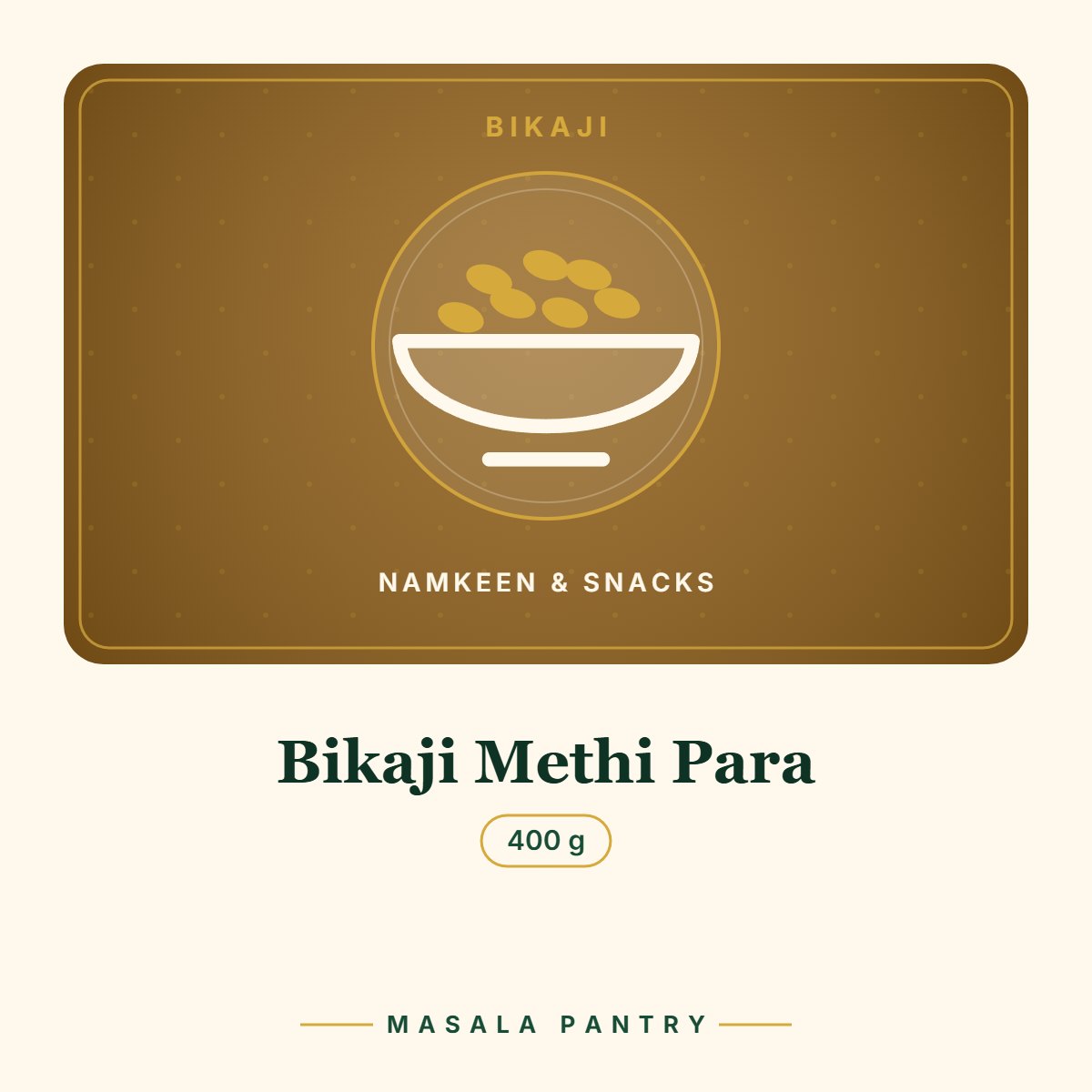 Bikaji Methi Para