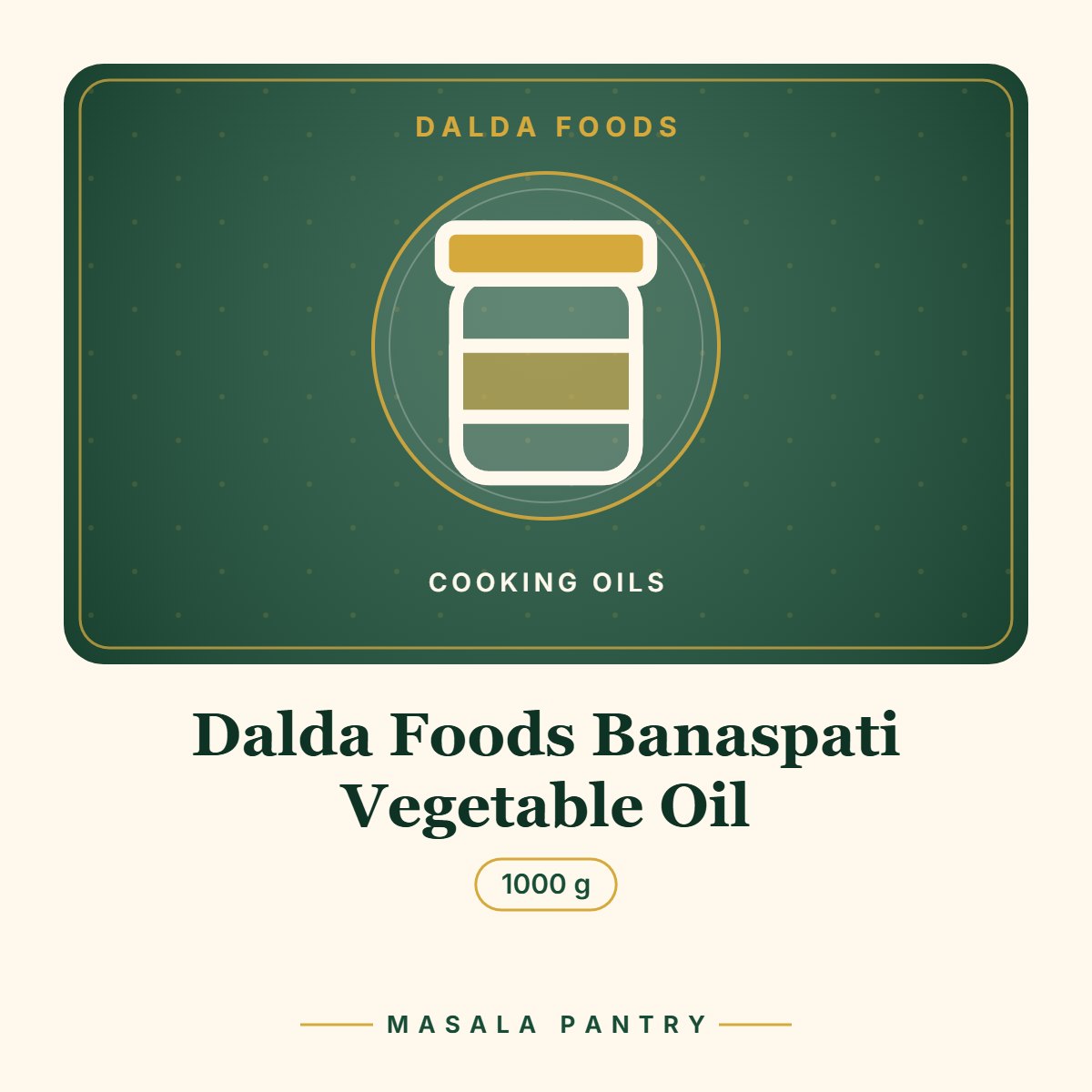 Dalda Foods Banaspati Vegetable Oil