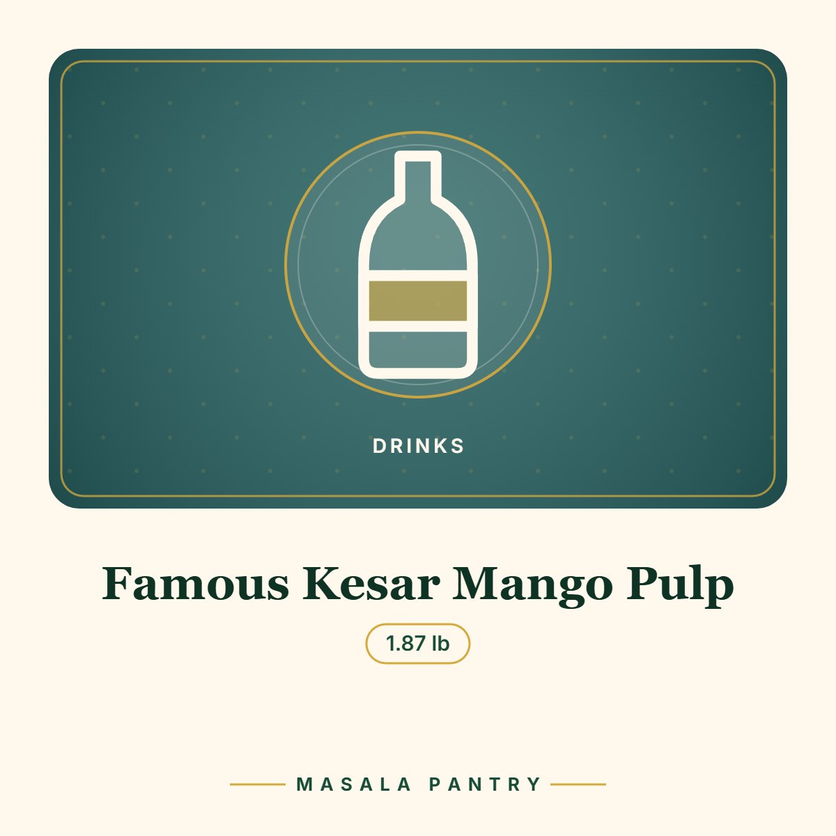Famous Kesar Mango Pulp