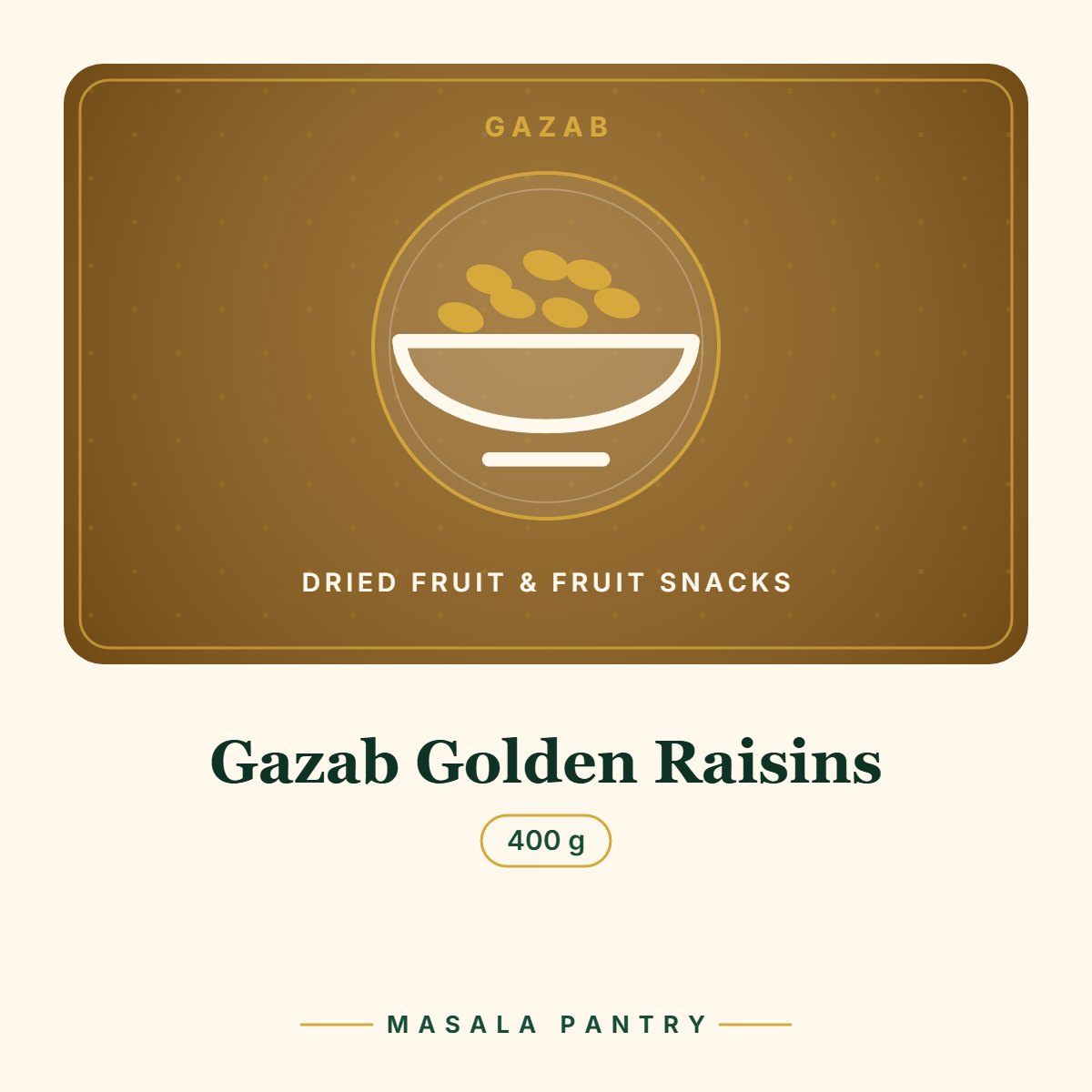 Gazab Golden Raisins