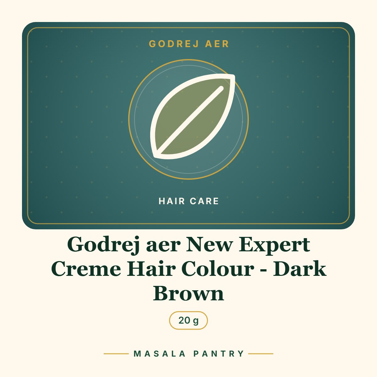 Godrej aer New Expert Creme Hair Colour - Dark Brown
