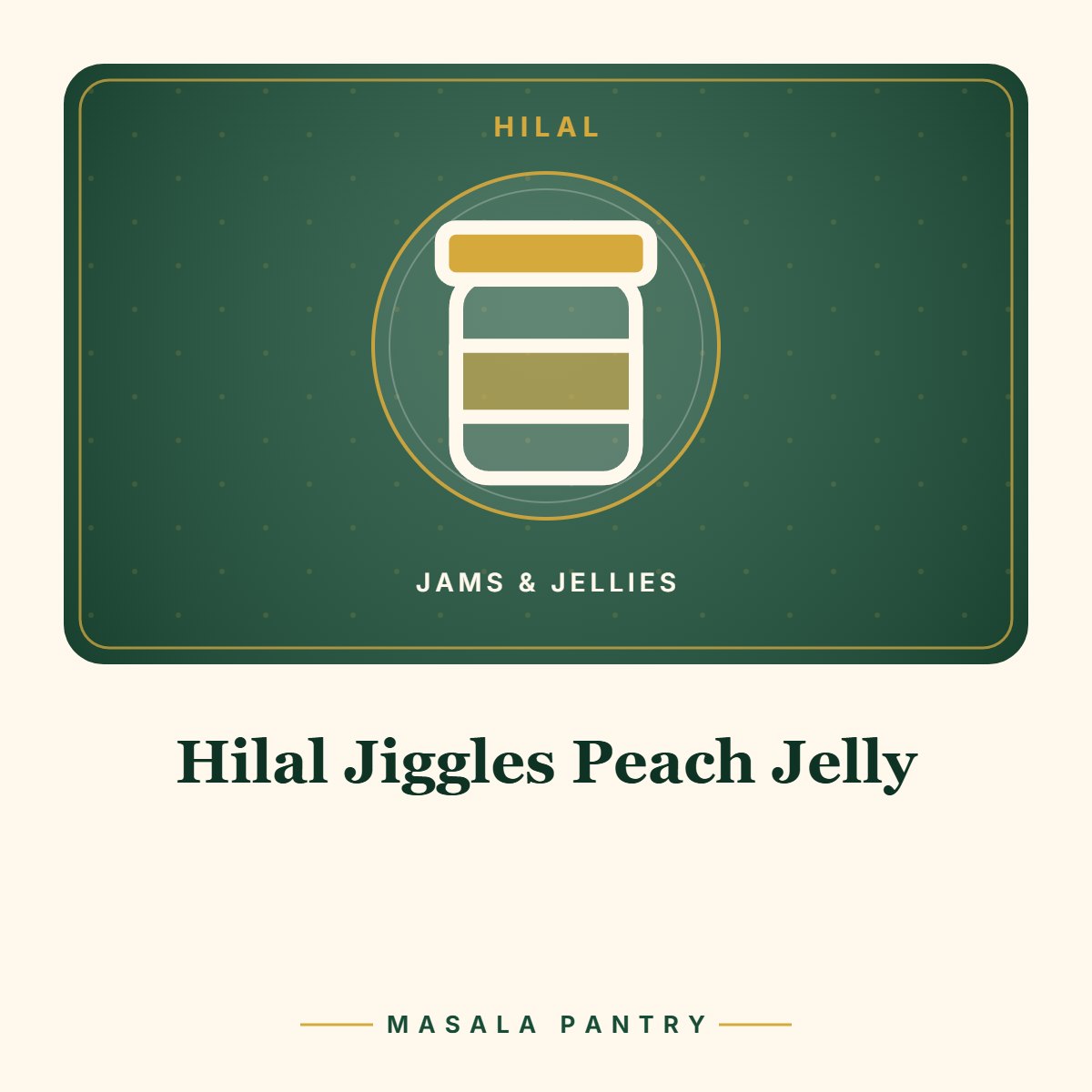 Hilal Jiggles Peach Jelly