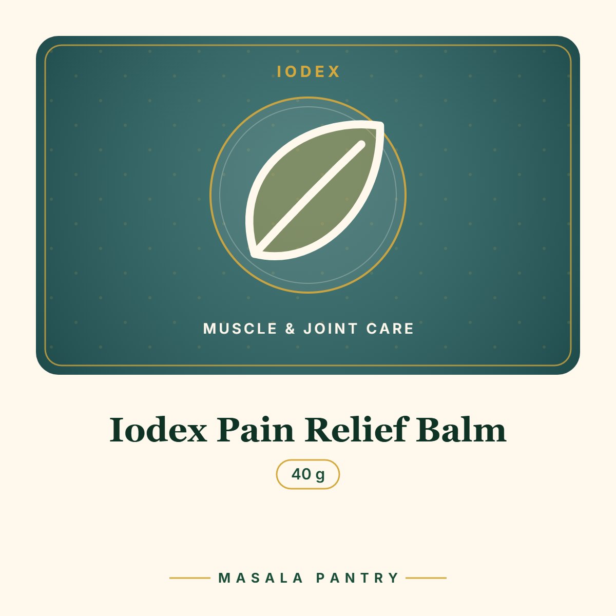 Iodex Pain Relief Balm