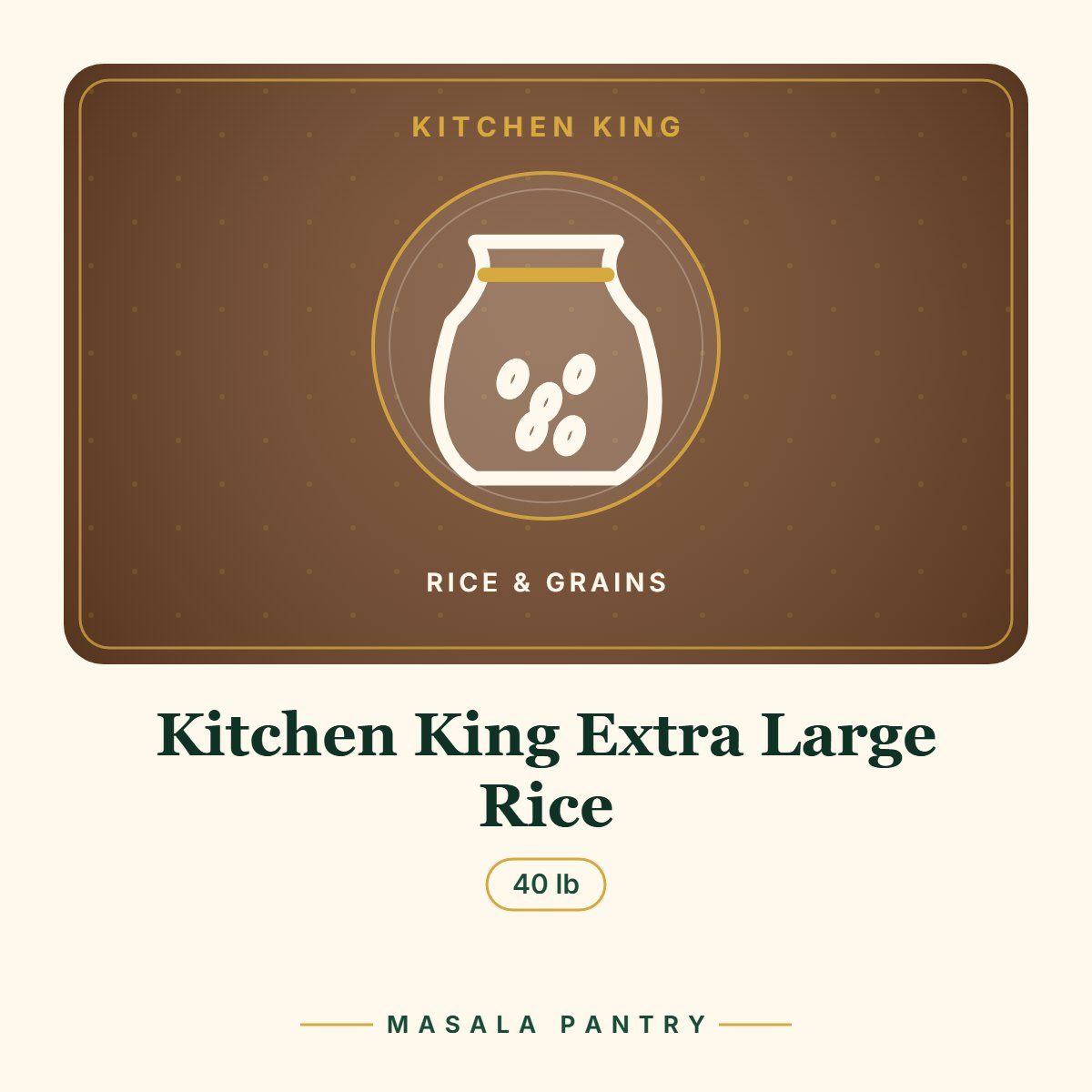 Kitchen King Extra Large Rice