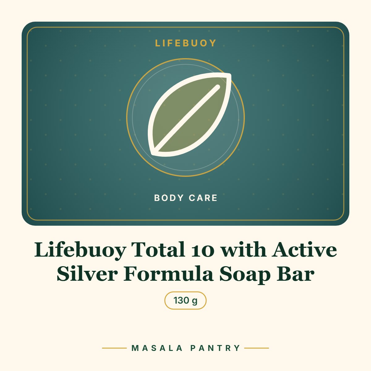 Lifebuoy Total 10 with Active Silver Formula Soap Bar