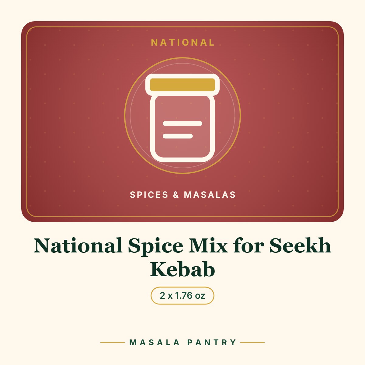 National Spice Mix for Seekh Kebab