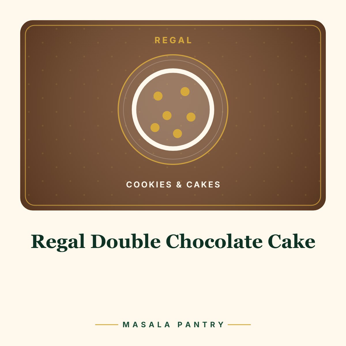 Regal Double Chocolate Cake