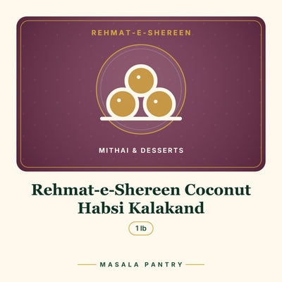 Rehmat-e-Shereen Coconut Habsi Kalakand