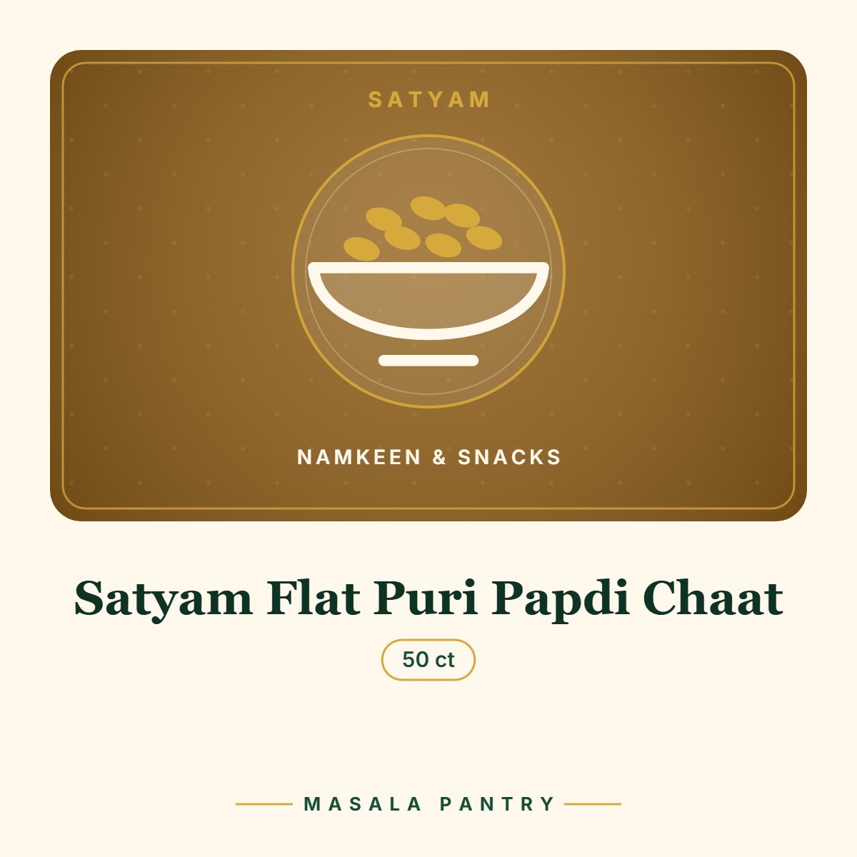 Satyam Flat Puri Papdi Chaat