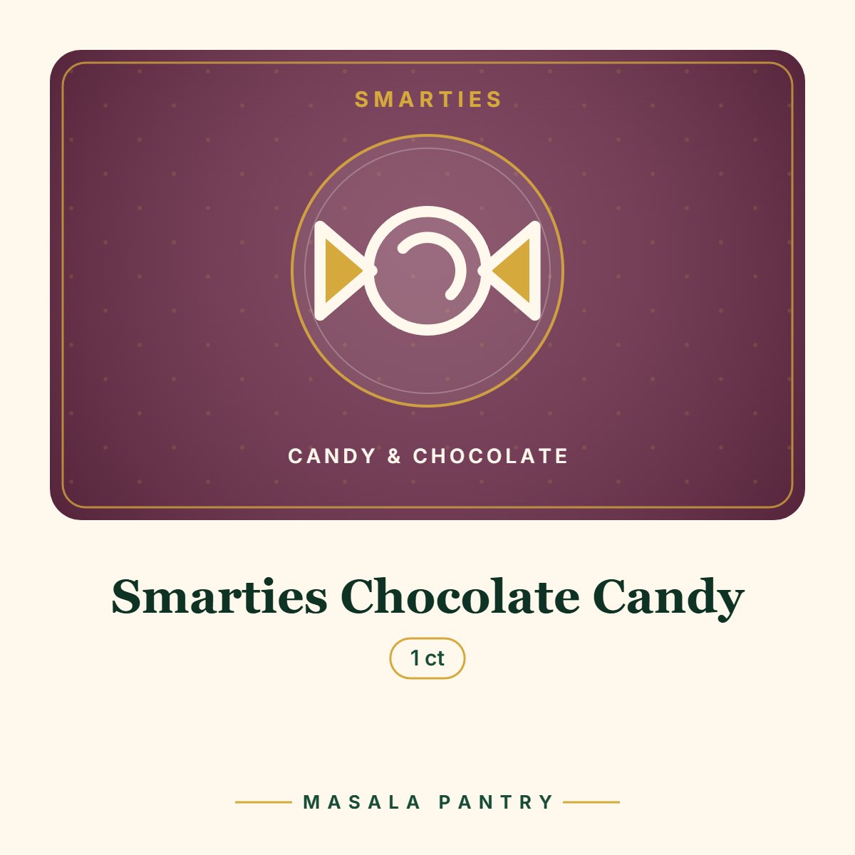 Smarties Chocolate Candy