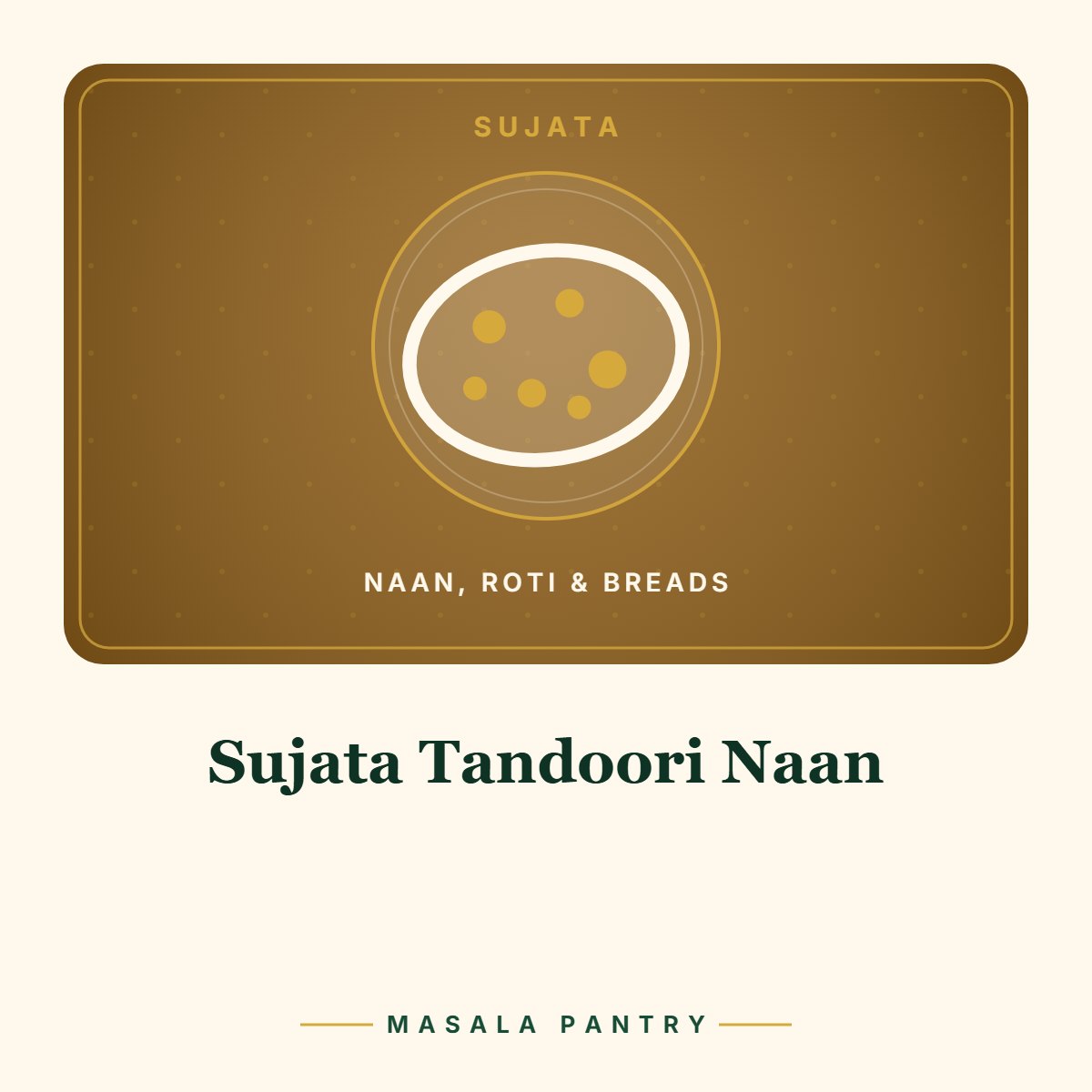 Sujata Tandoori Naan