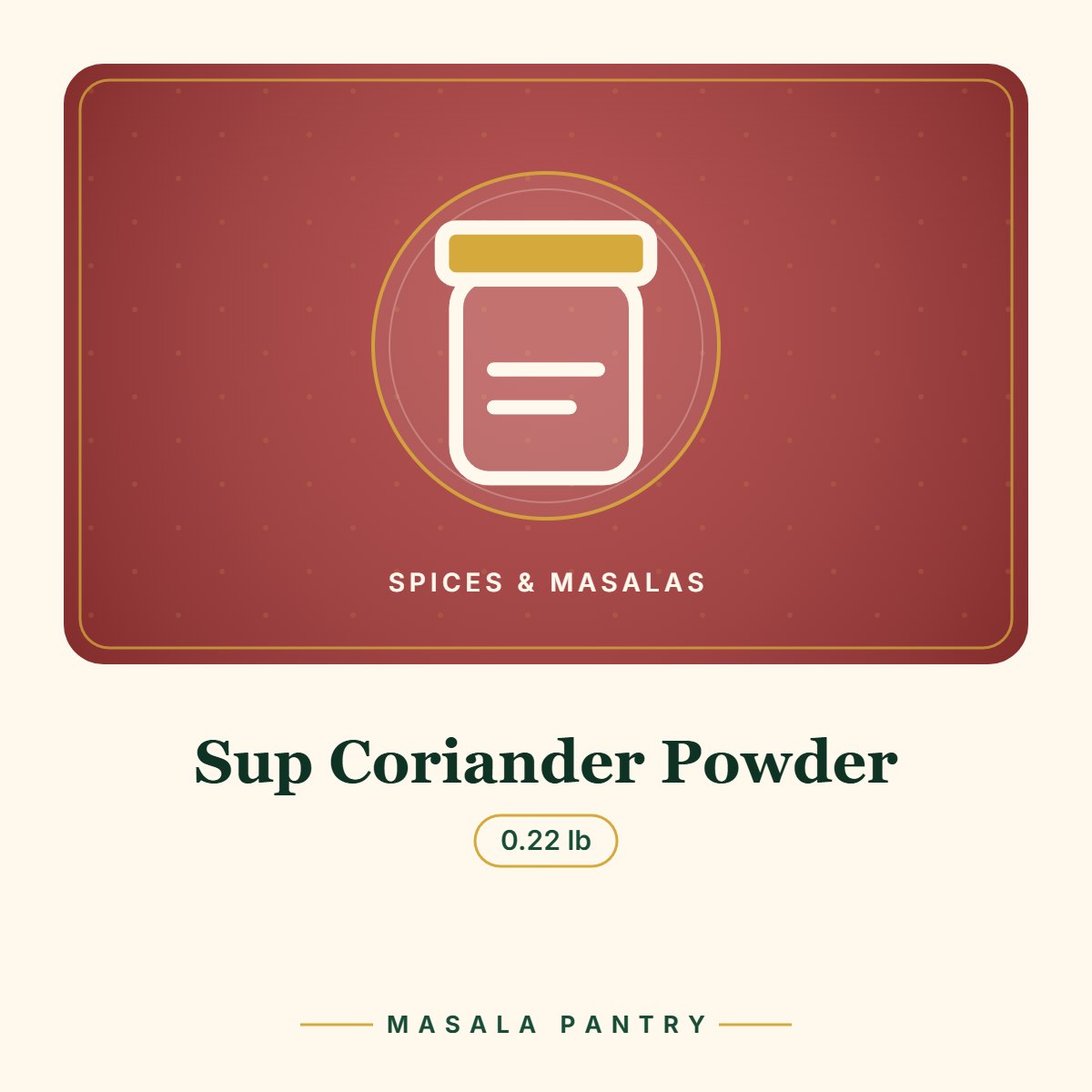 Sup Coriander Powder