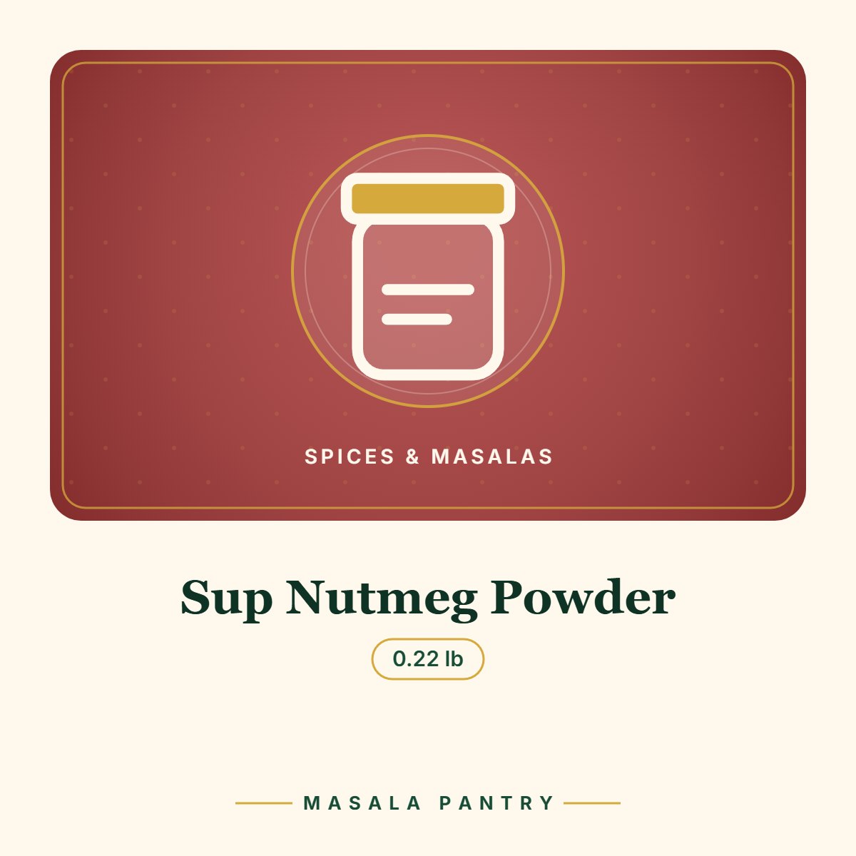 Sup Nutmeg Powder