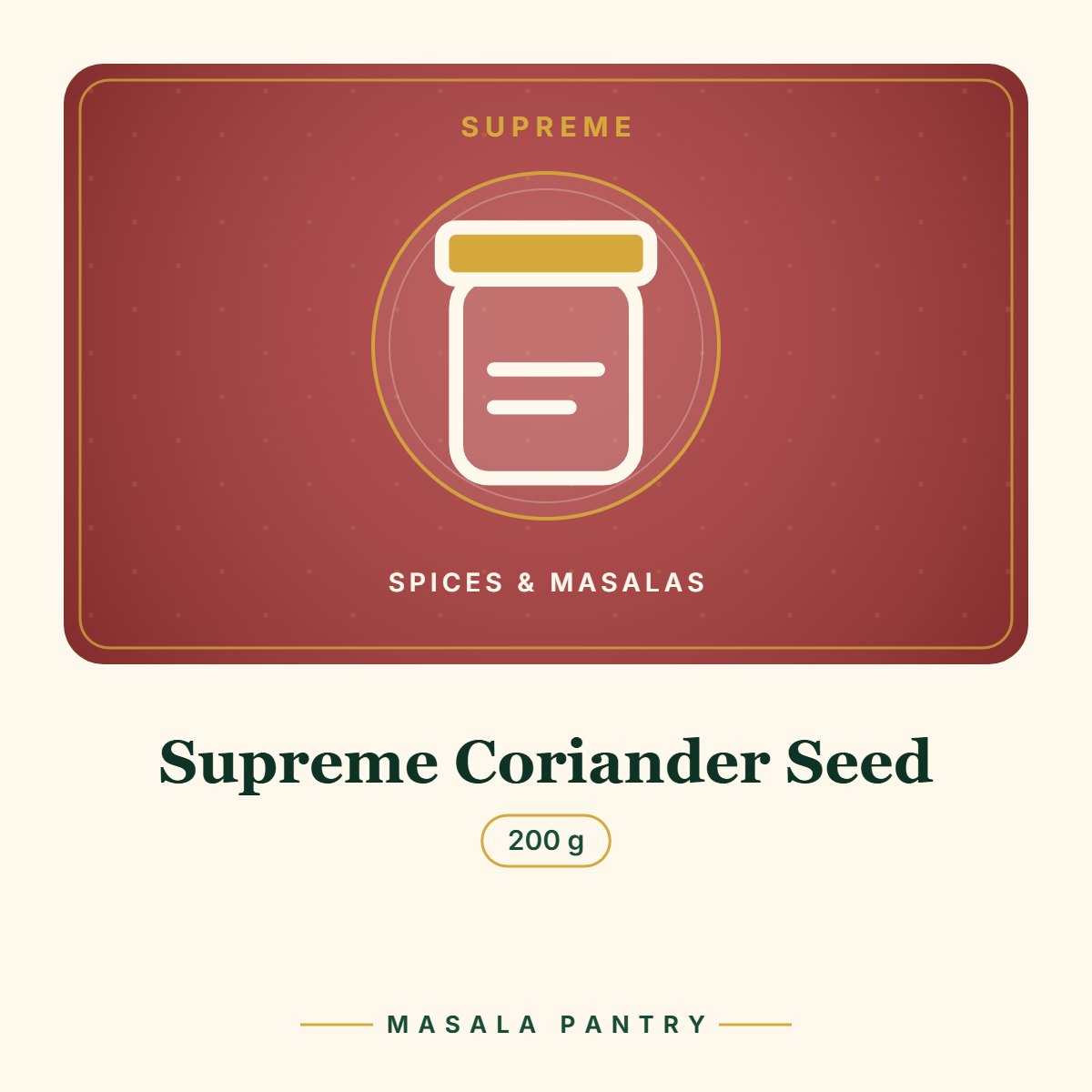 Supreme Coriander Seed