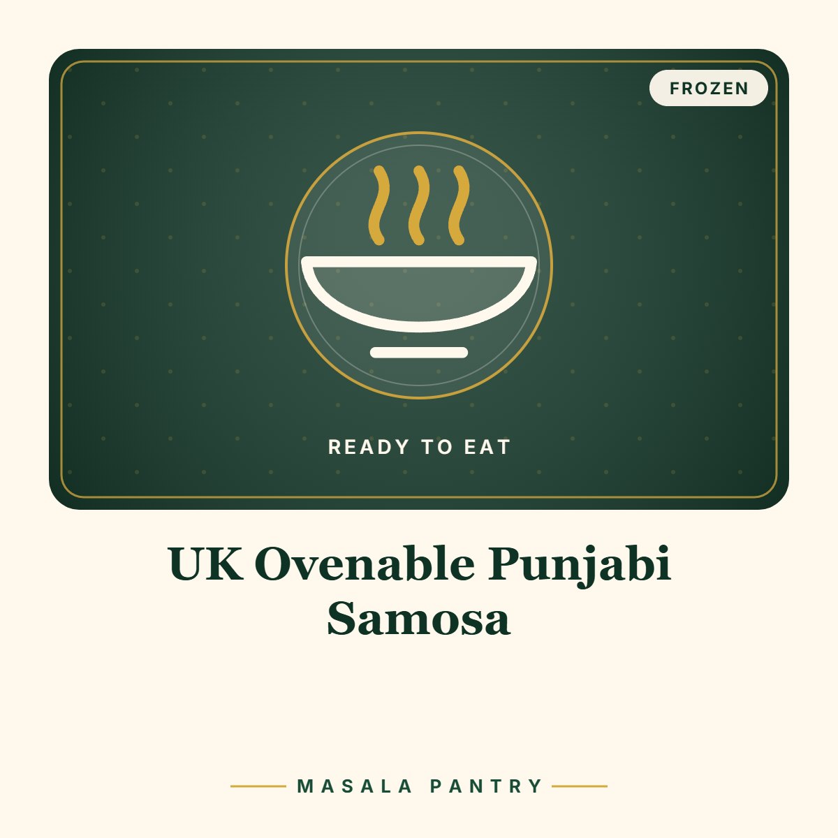 UK Ovenable Punjabi Samosa