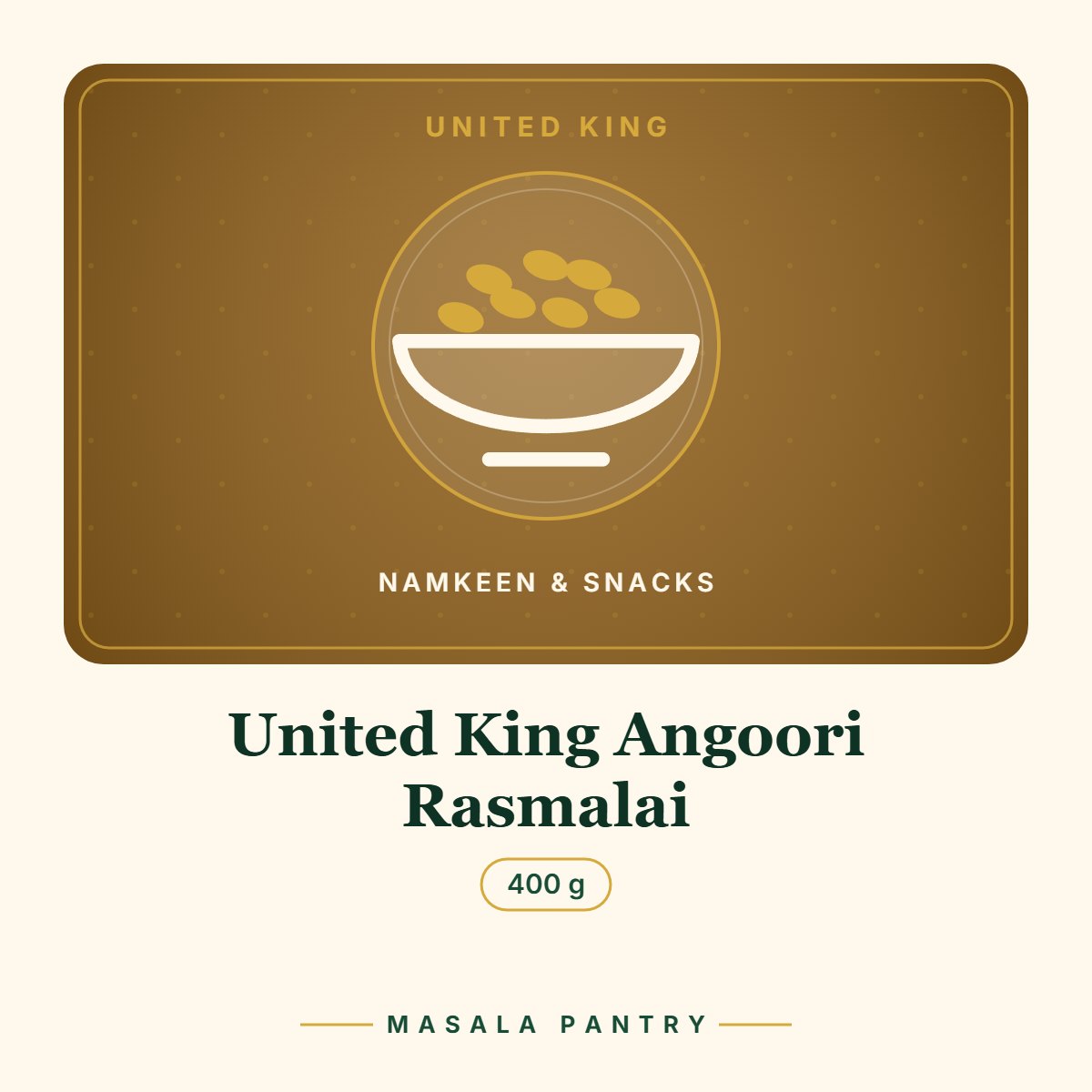 United King Angoori Rasmalai