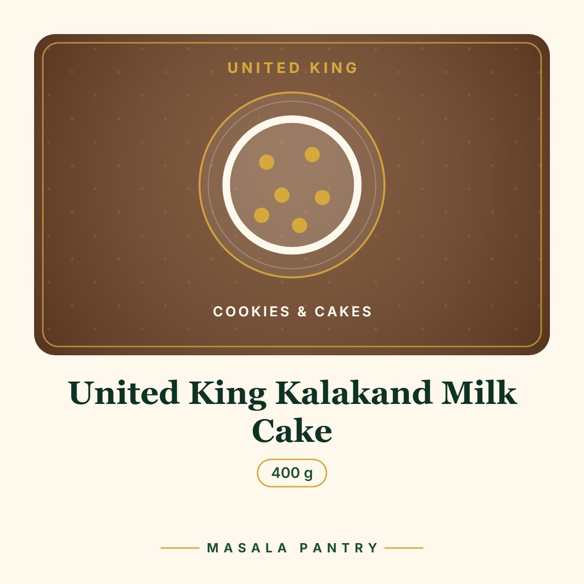 United King Kalakand Milk Cake