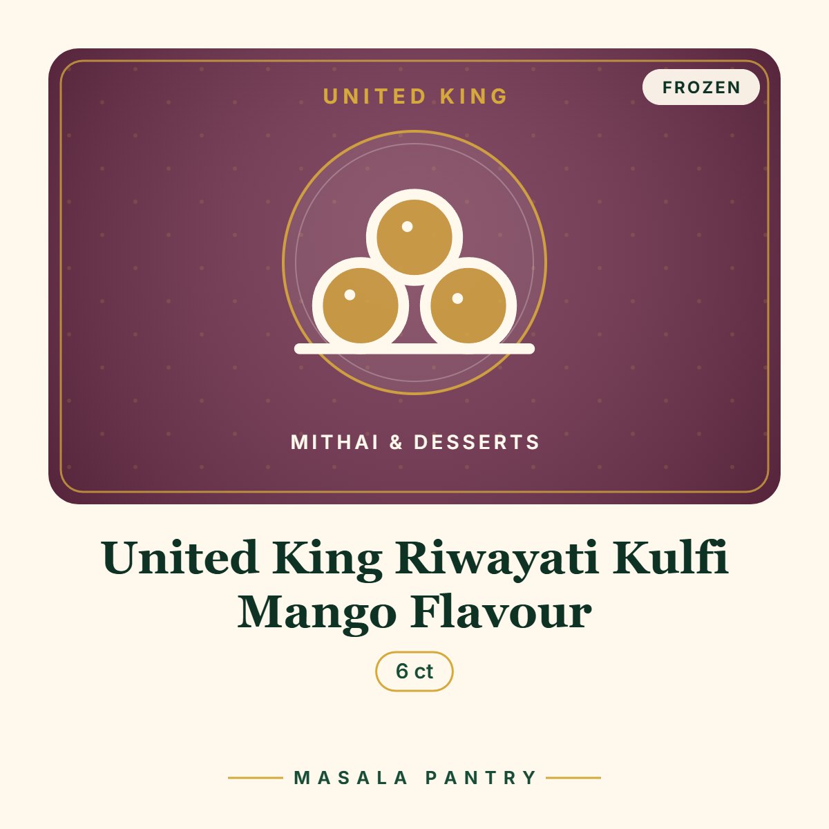 United King Riwayati Kulfi Mango Flavour