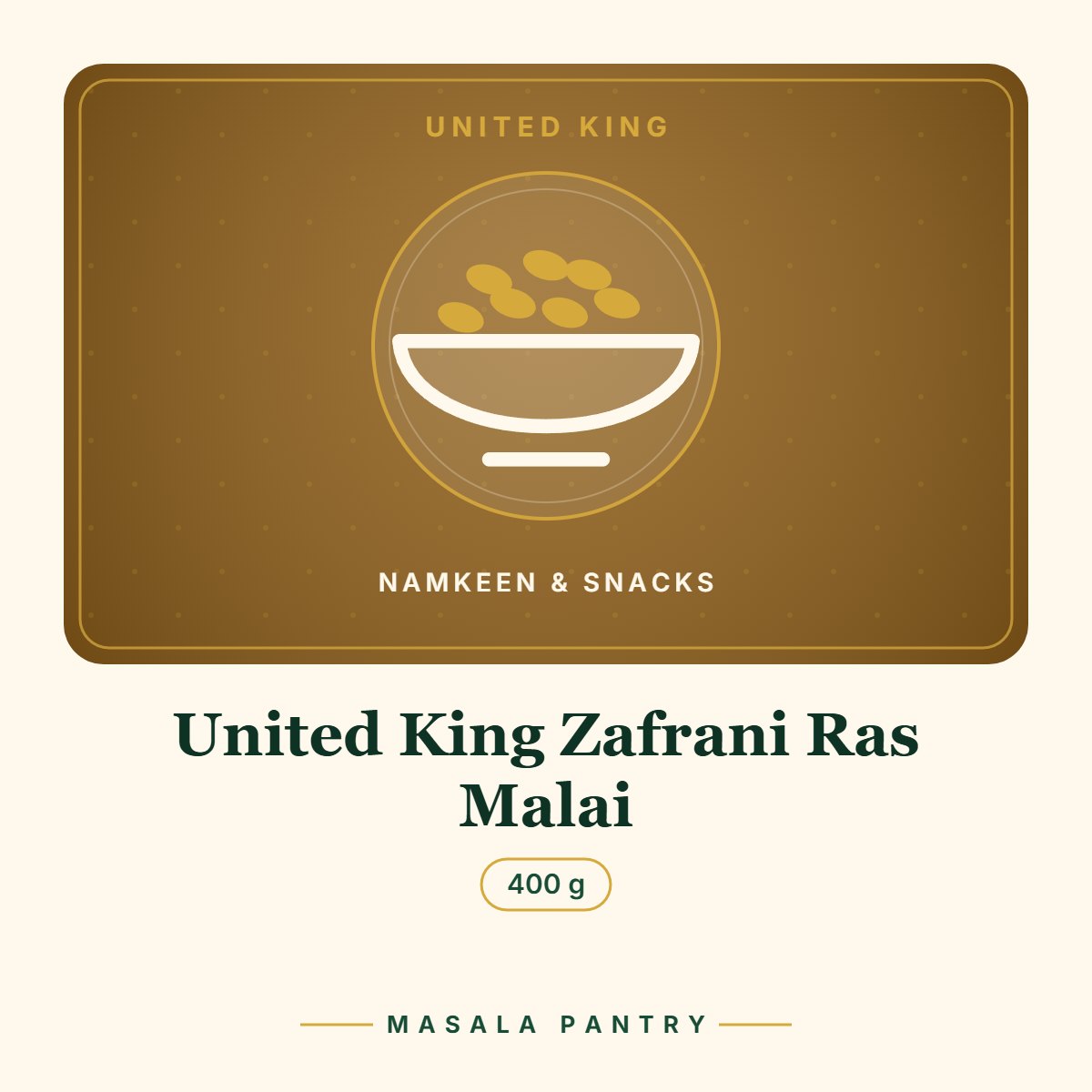 United King Zafrani Ras Malai