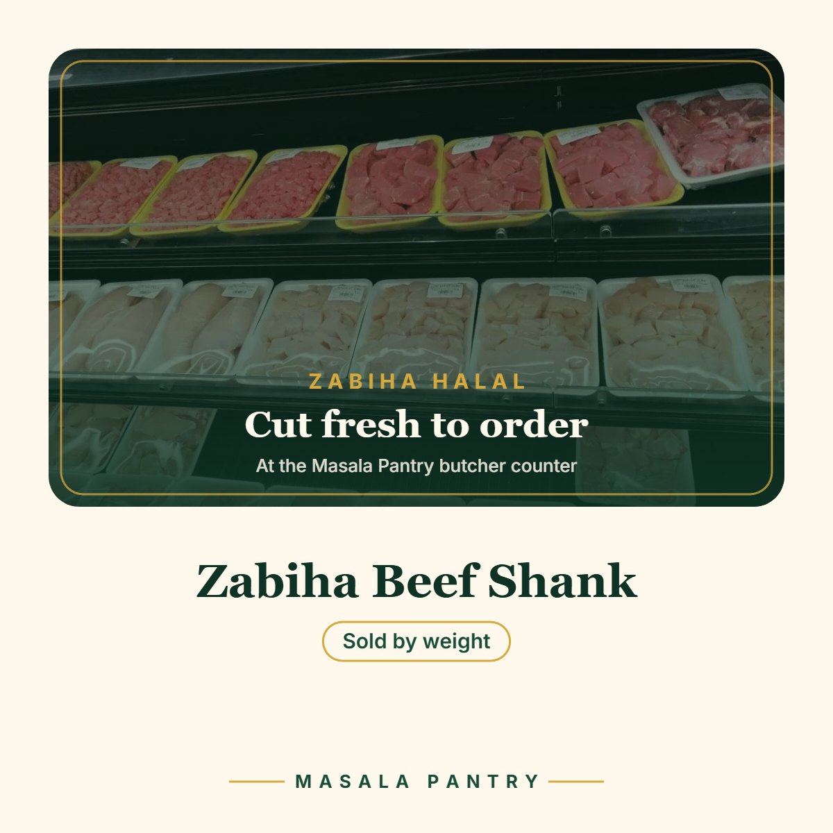Zabiha Beef Shank