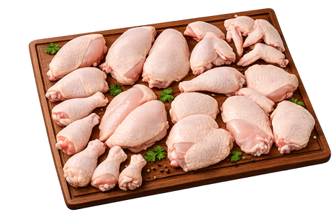 Zabiha Whole Chicken, Cut Up
