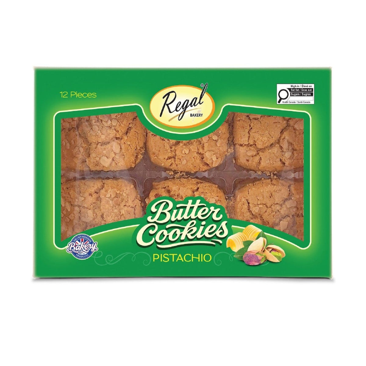 Regal Bakery Pistachio Butter Cookies