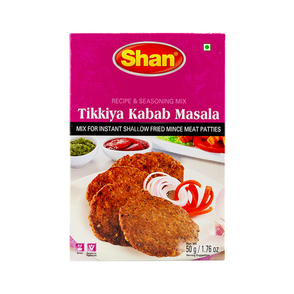Shan Tikkiya Kabab Recipe & Seasoning Mix