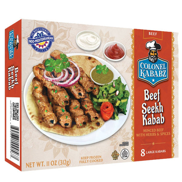 Colonel Kababz Beef Seekh Kababs