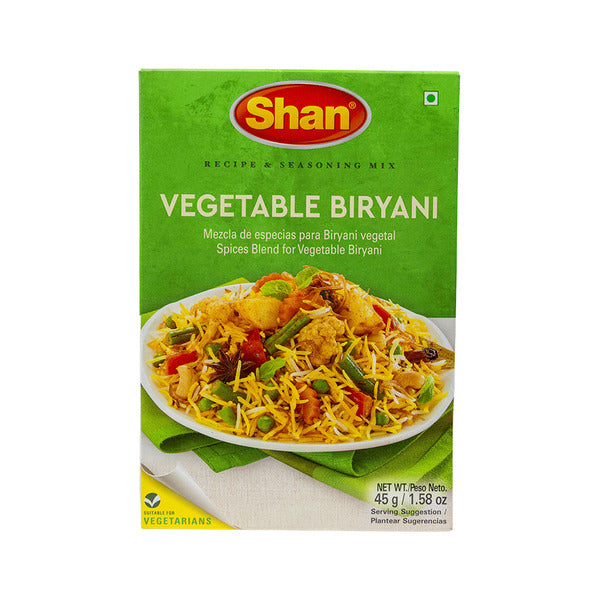 Shan Vegetable Biryani Recipe Mix