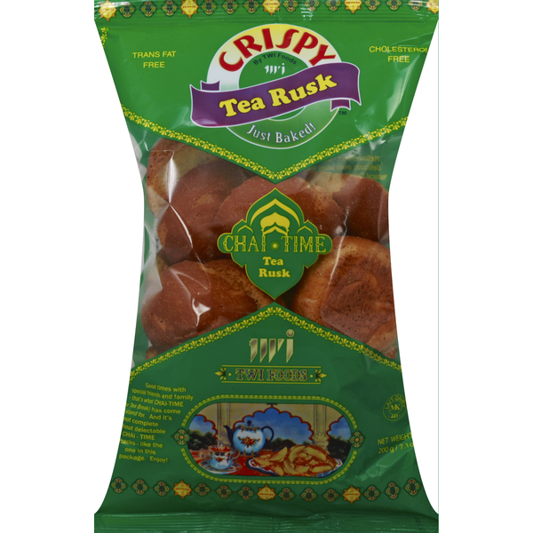TWI Foods Crispy Chai Time Tea Rusk