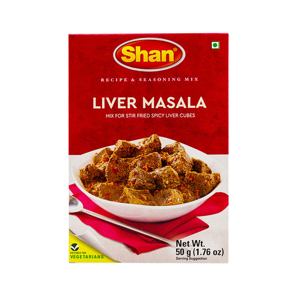Shan Liver Masala Recipe & Seasoning Mix