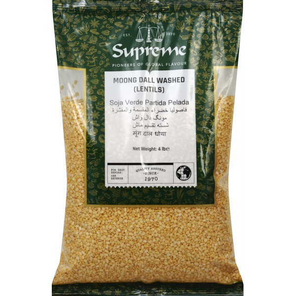 Supreme Moong Dall, Washed