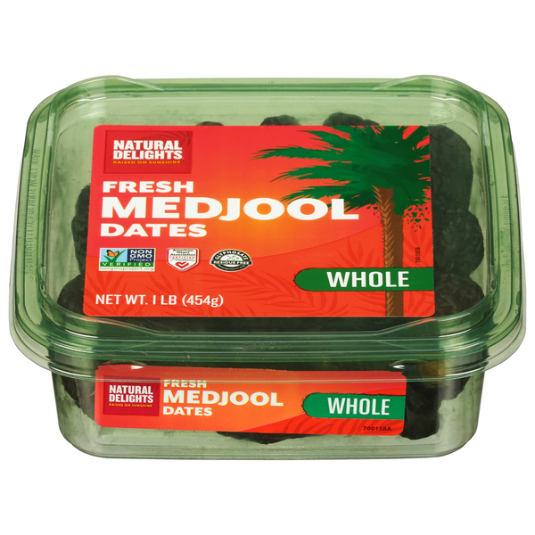 Natural Delights Dates, Fresh, Whole, Medjool